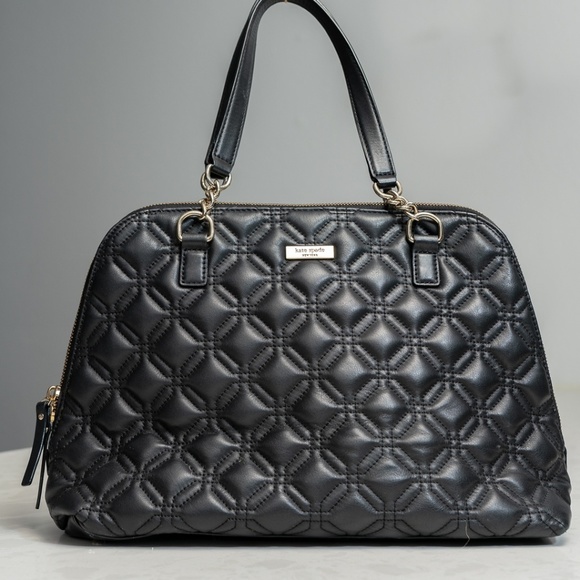 kate spade Handbags - Kate Spade Black Quilted Purse